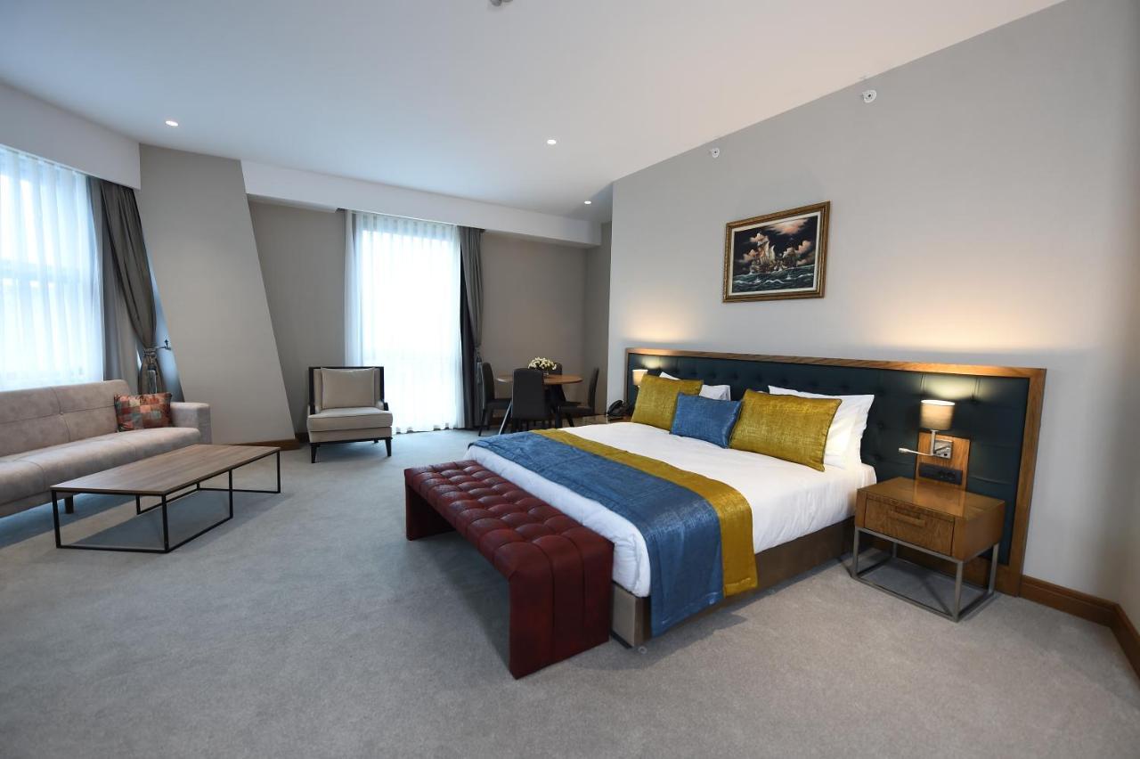 Cher Hotel & Spa Taksim Estambul Exterior foto A bedroom at the hotel