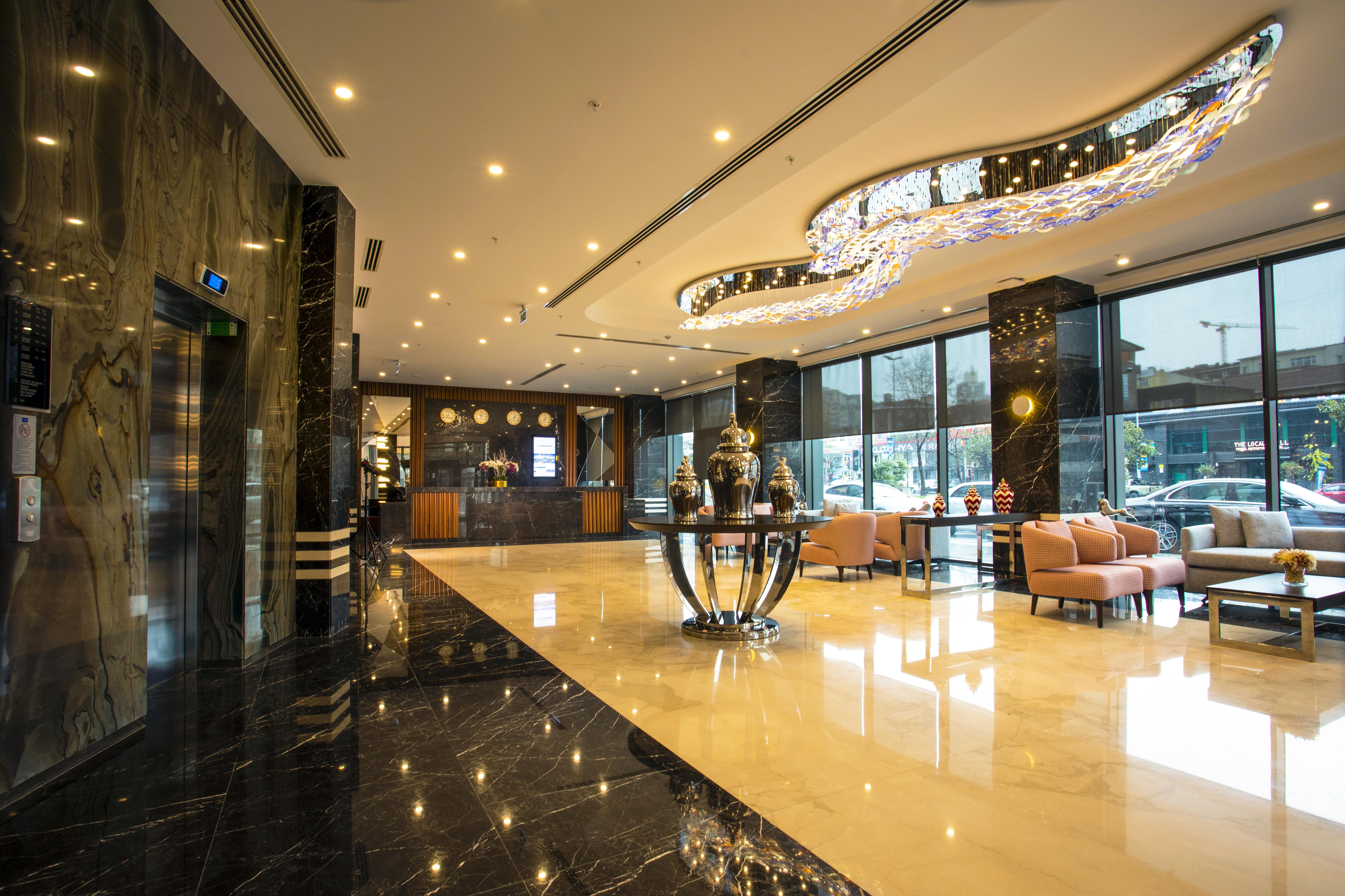 Cher Hotel & Spa Taksim Estambul Exterior foto Lobby