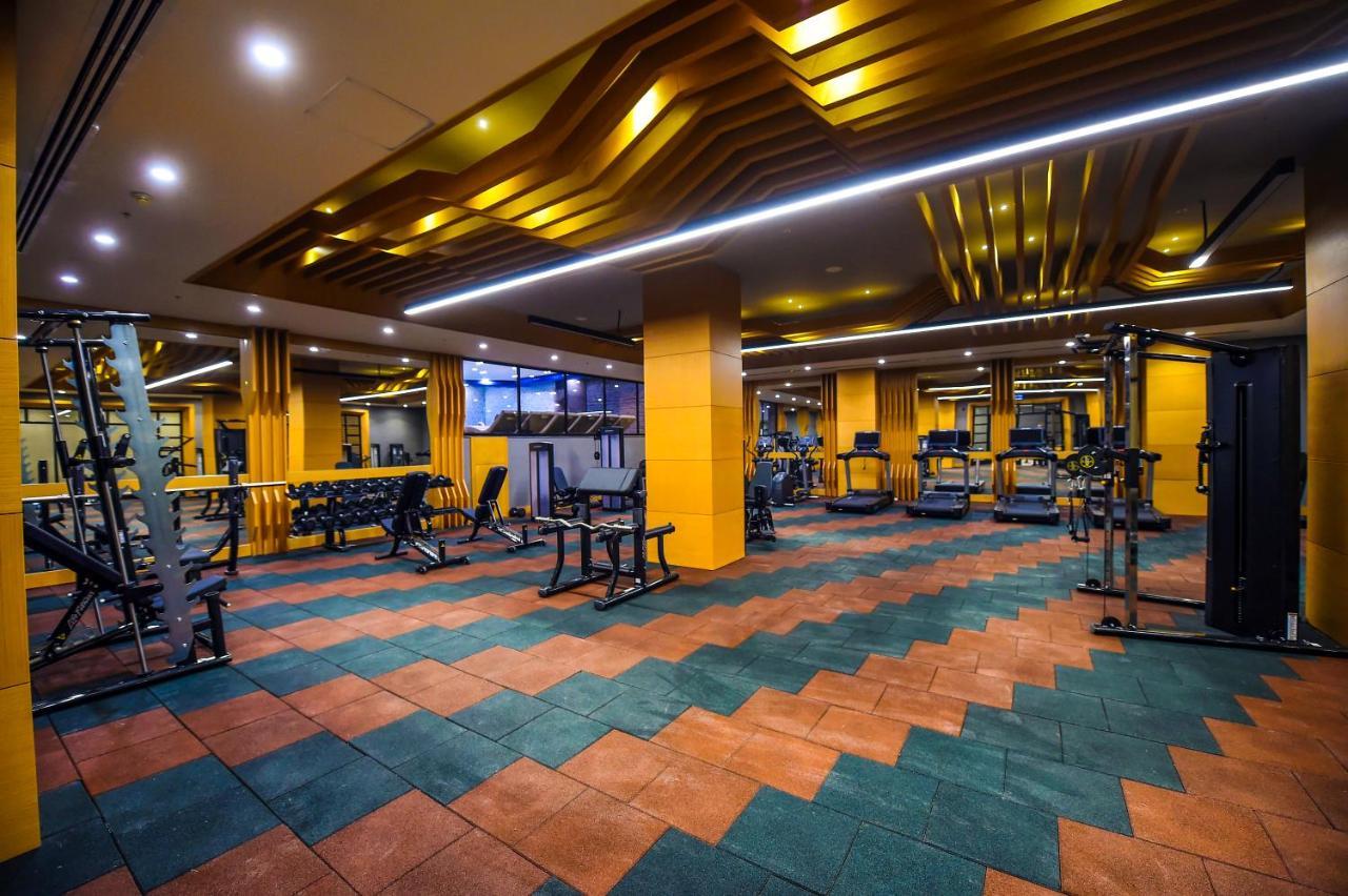 Cher Hotel & Spa Taksim Estambul Exterior foto The gym at the hotel